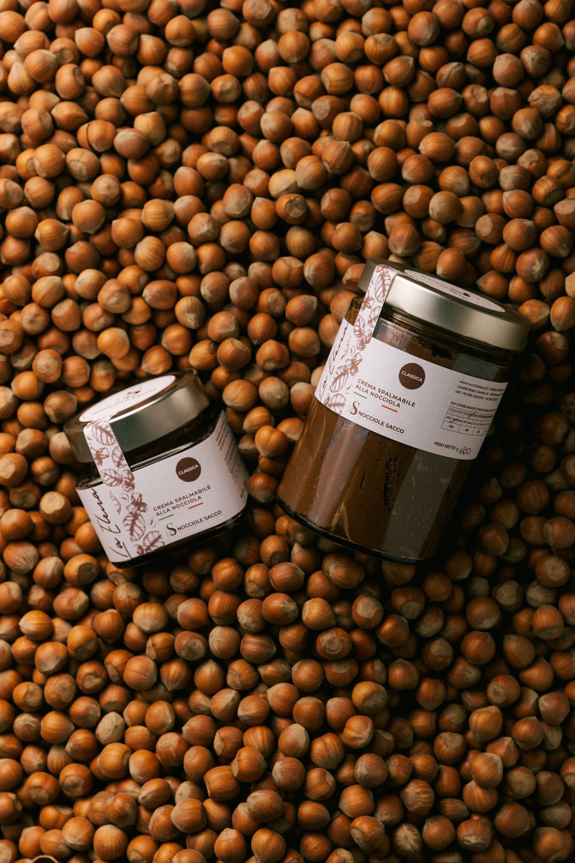 Crema artigianale al latte di Nocciola Piemonte IGP delle Langhe