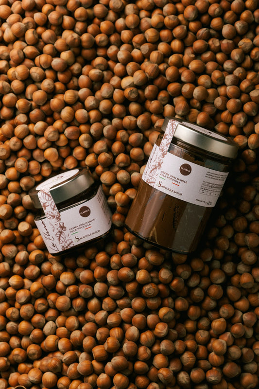 Crema artigianale al latte di Nocciola Piemonte IGP delle Langhe