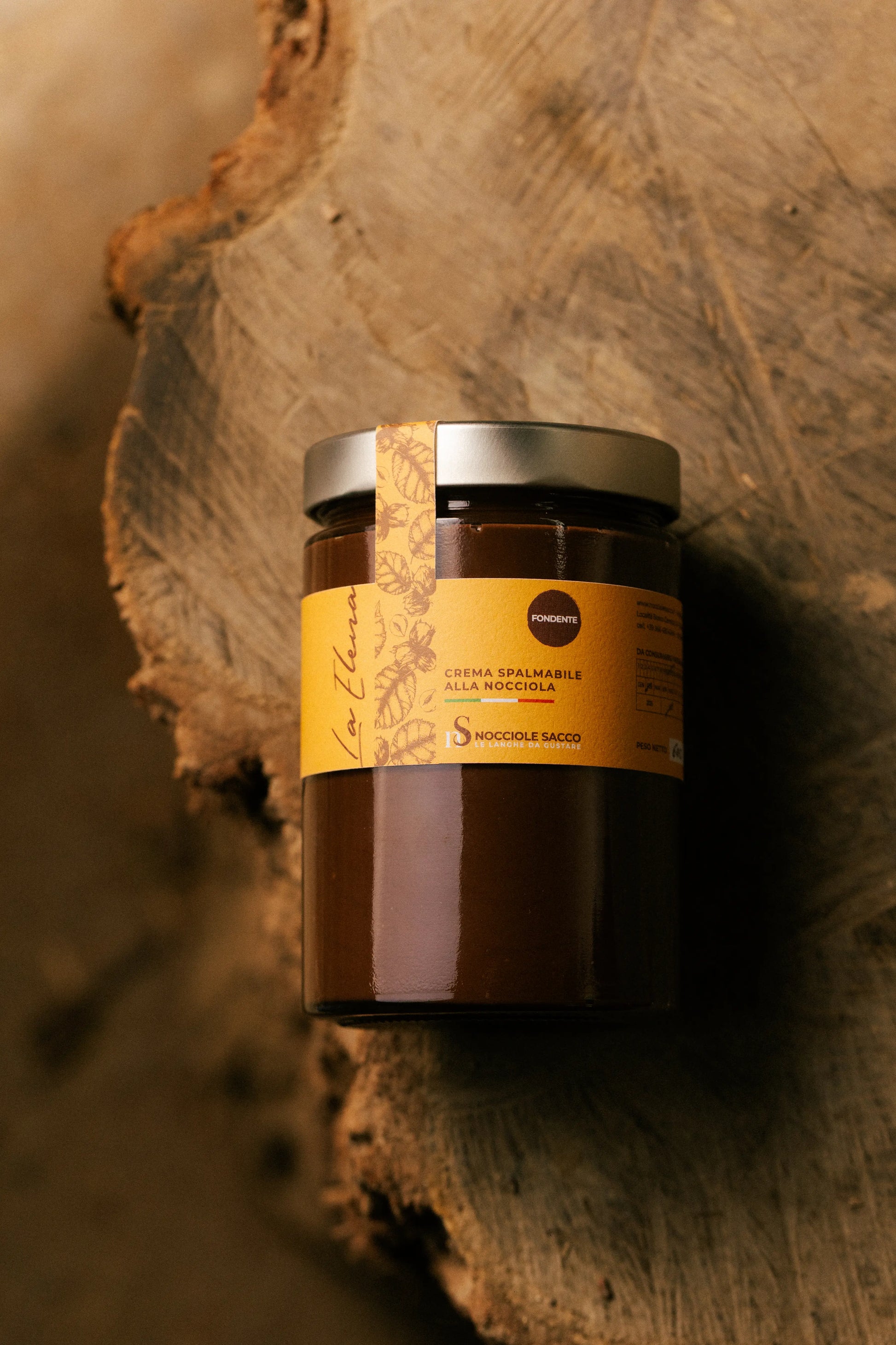 Crema artigianale fondente di Nocciola Piemonte IGP delle Langhe in vasetto grande