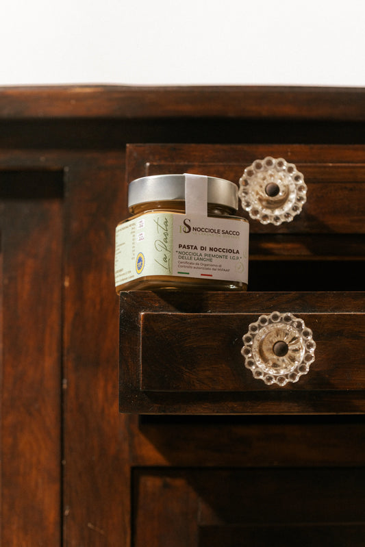 Pasta pura di Nocciola Piemonte IGP delle Langhe 100% in vasetto piccolo