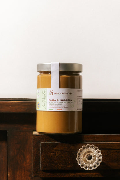 Pasta pura di Nocciola Piemonte IGP delle Langhe 100% in vasetto grande
